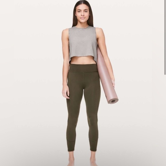 Lululemon | Muscle Love Crop Tank Size 12 Yoga Gym - Picture 2 of 12